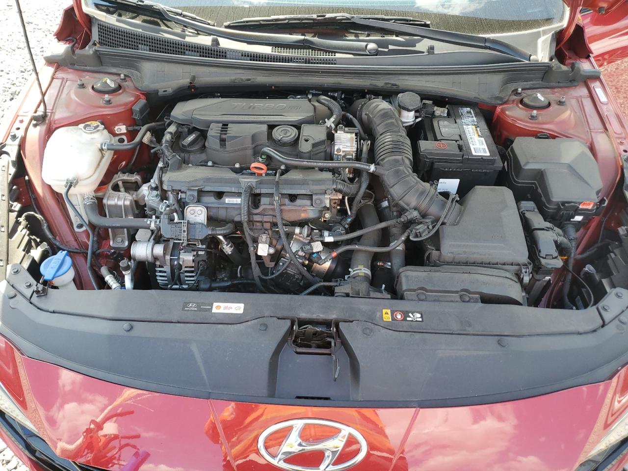 2023 HYUNDAI ELANTRA N LINE VIN:KMHLR4AF4PU404625