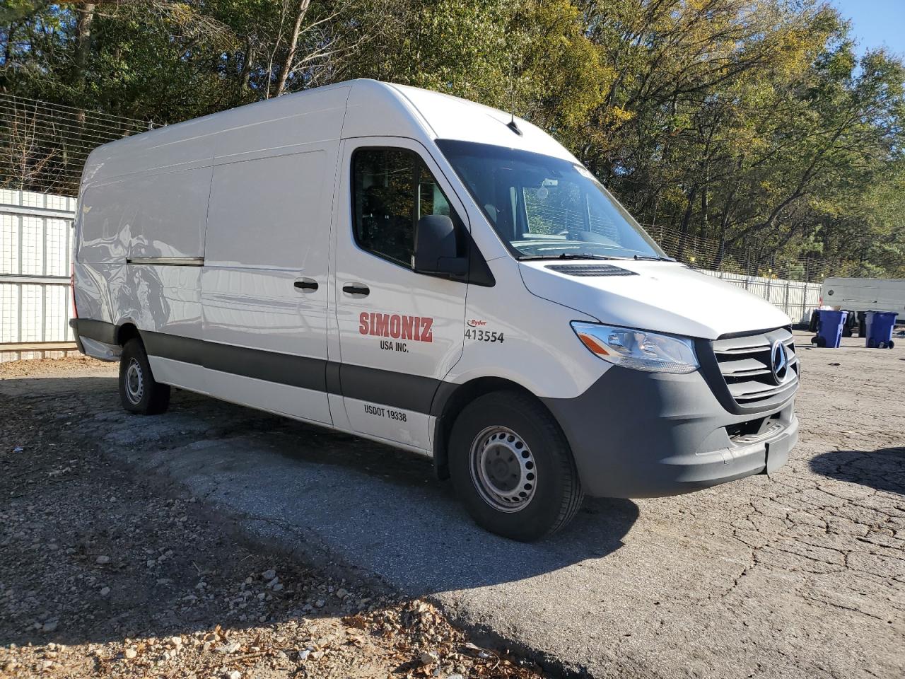 2022 MERCEDES-BENZ SPRINTER 2500 VIN:W1Y4DCHY5NT101778