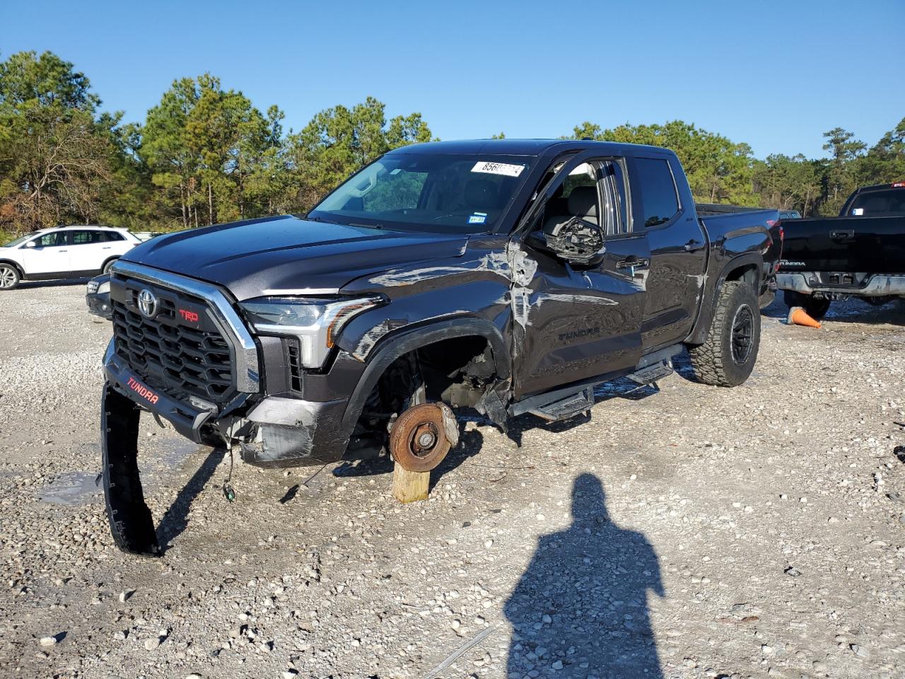 2022 TOYOTA TUNDRA CREWMAX SR VIN:5TFLA5DB1NX007766