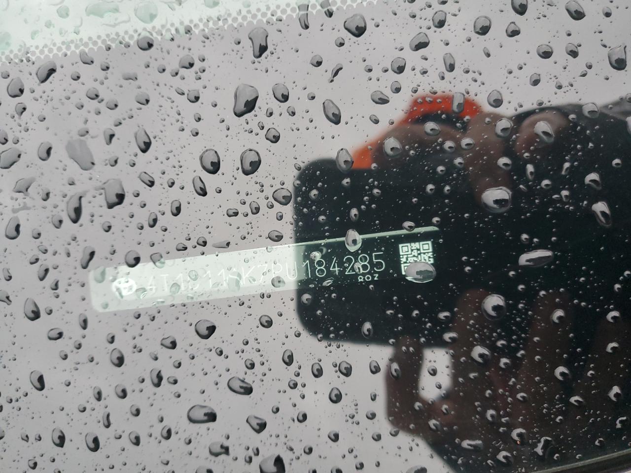 2023 TOYOTA CAMRY LE VIN:4T1C11AK7PU184285