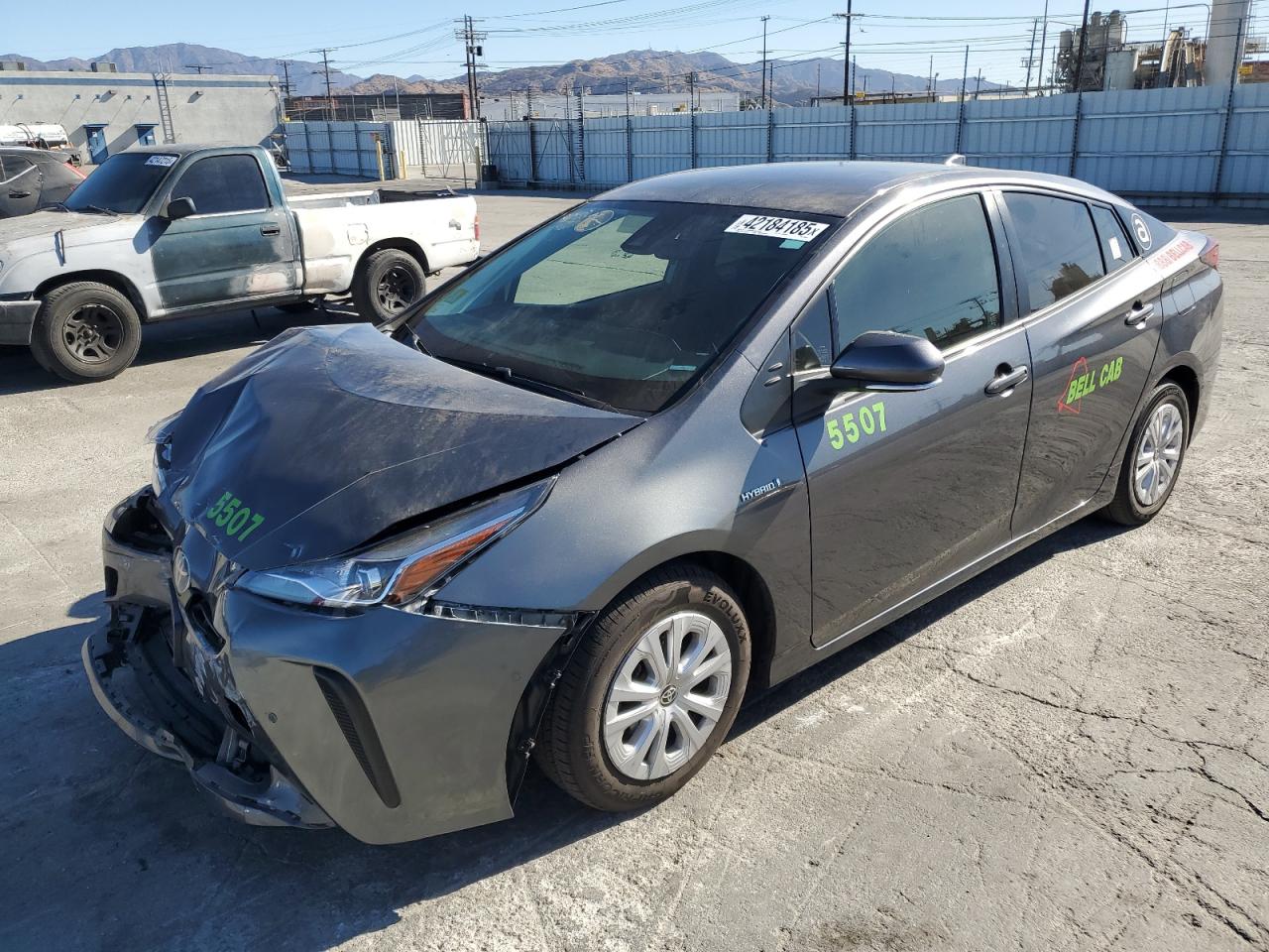 2022 TOYOTA PRIUS NIGHT SHADE VIN:JTDKAMFU2N3153489