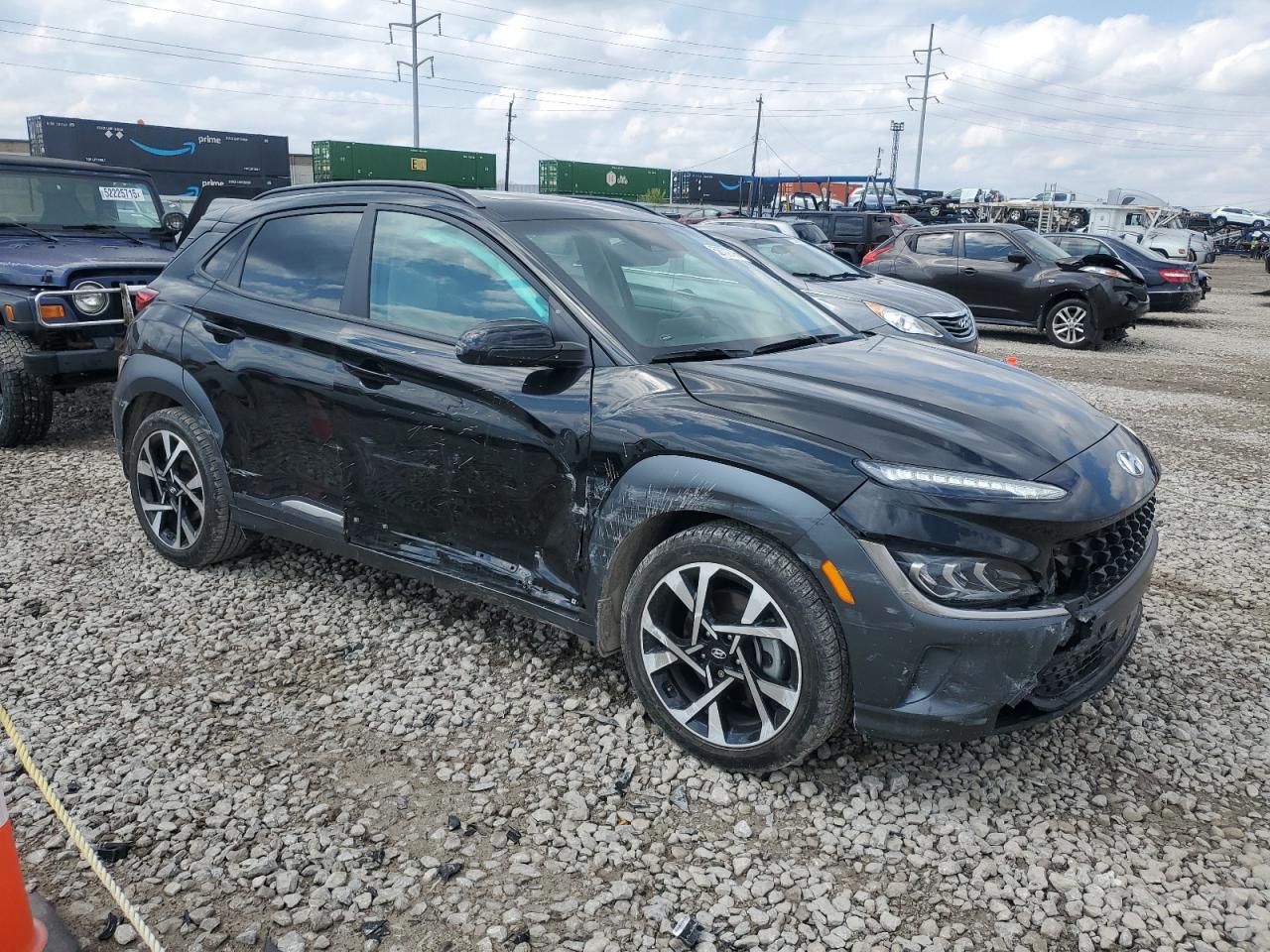 2022 HYUNDAI KONA LIMITED VIN:KM8K5CA32NU844461