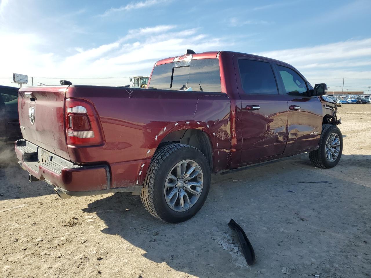 2022 RAM 1500 LARAMIE VIN:1C6RREJT4NN329403