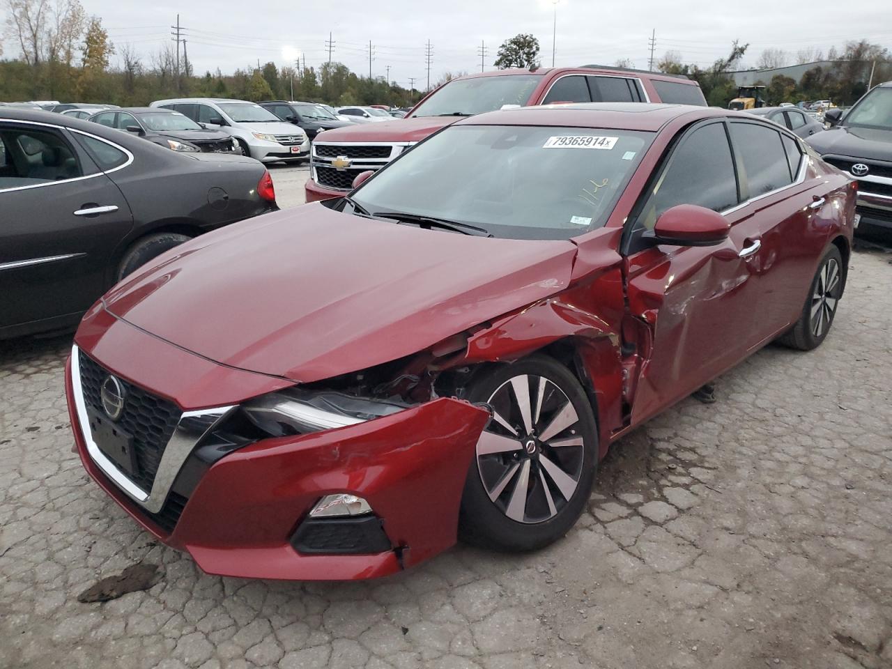 2022 NISSAN ALTIMA SV VIN:1N4BL4DV9NN346593