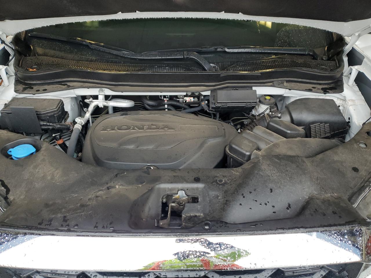 2022 HONDA PASSPORT EXL VIN:5FNYF7H52NB003985