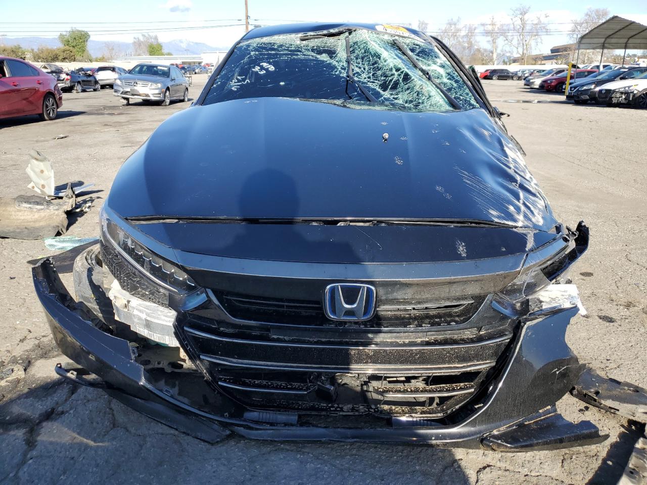 2022 HONDA ACCORD HYBRID SPORT VIN:1HGCV3F20NA034922