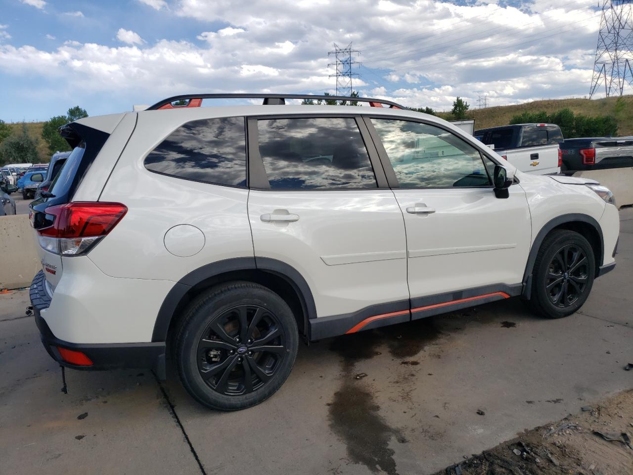 2022 SUBARU FORESTER SPORT VIN:JF2SKAJC1NH501684