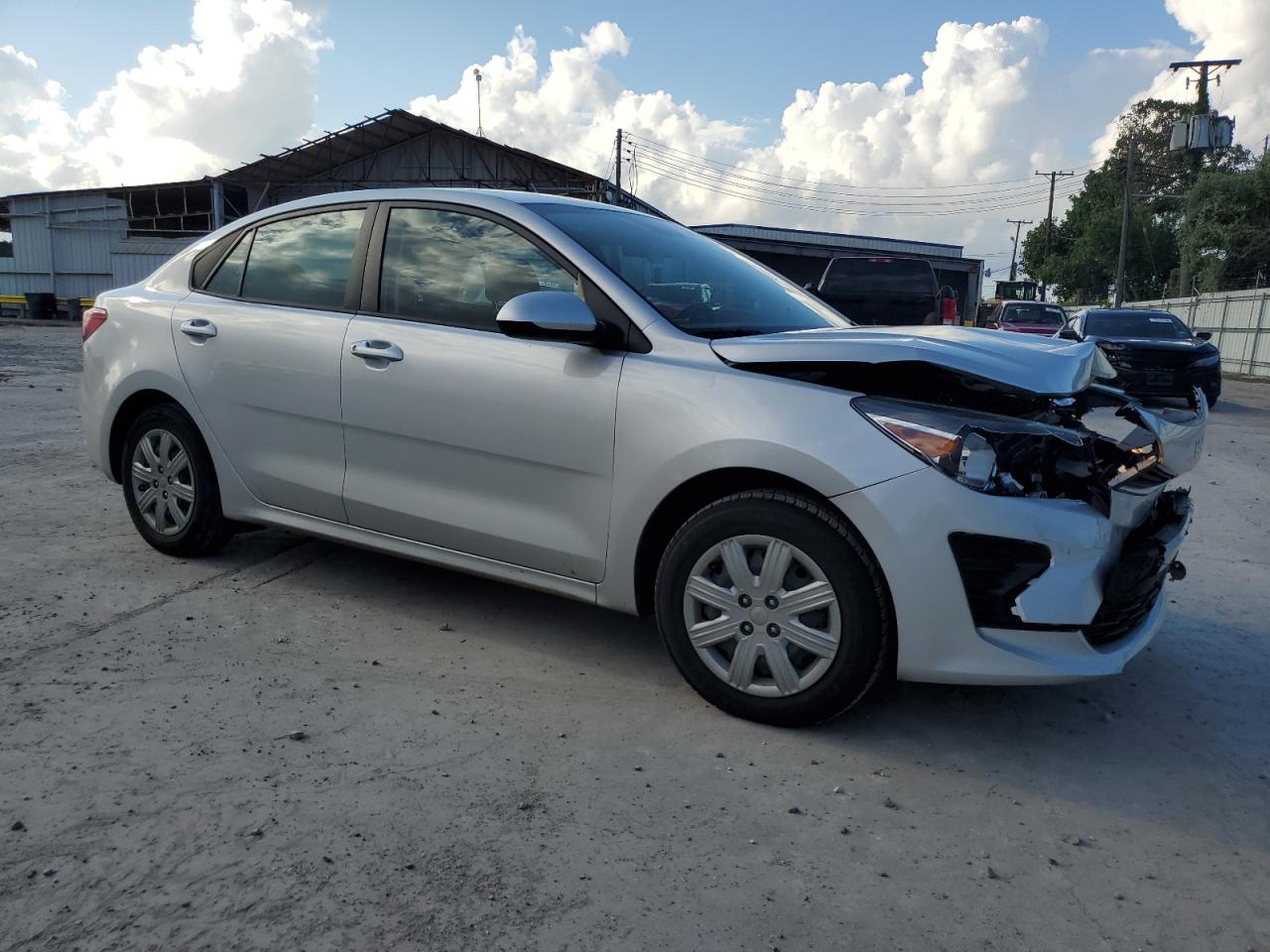 2022 KIA RIO LX VIN:3KPA24AD4NE504587