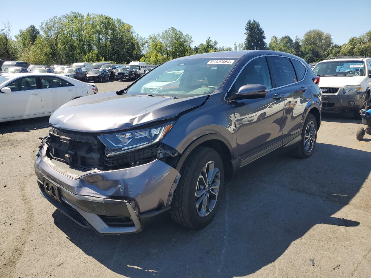 2022 HONDA CR-V EX VIN:7FARW2H52NE039929