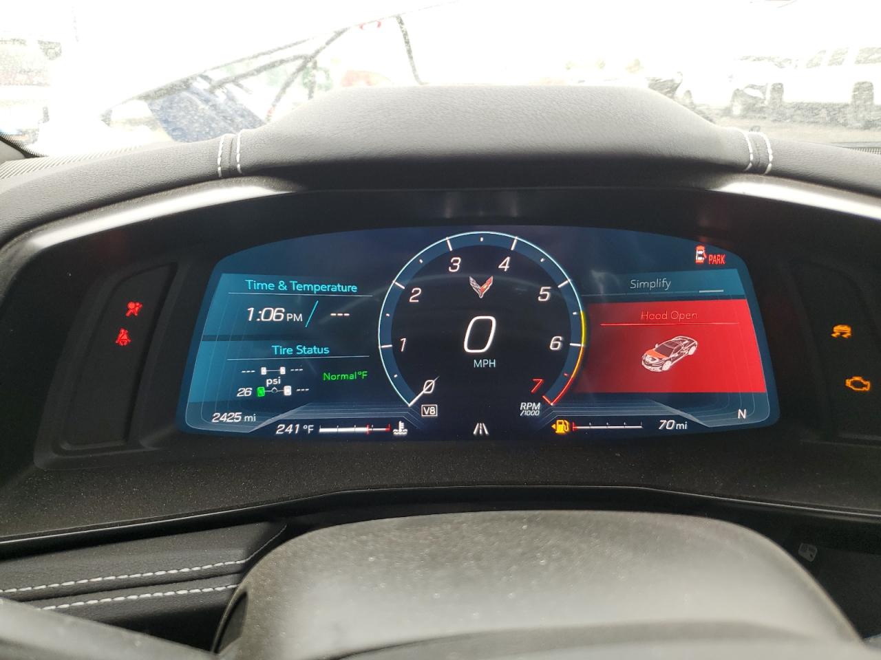 2024 CHEVROLET CORVETTE STINGRAY 2LT VIN:1G1YB3D41R5115372