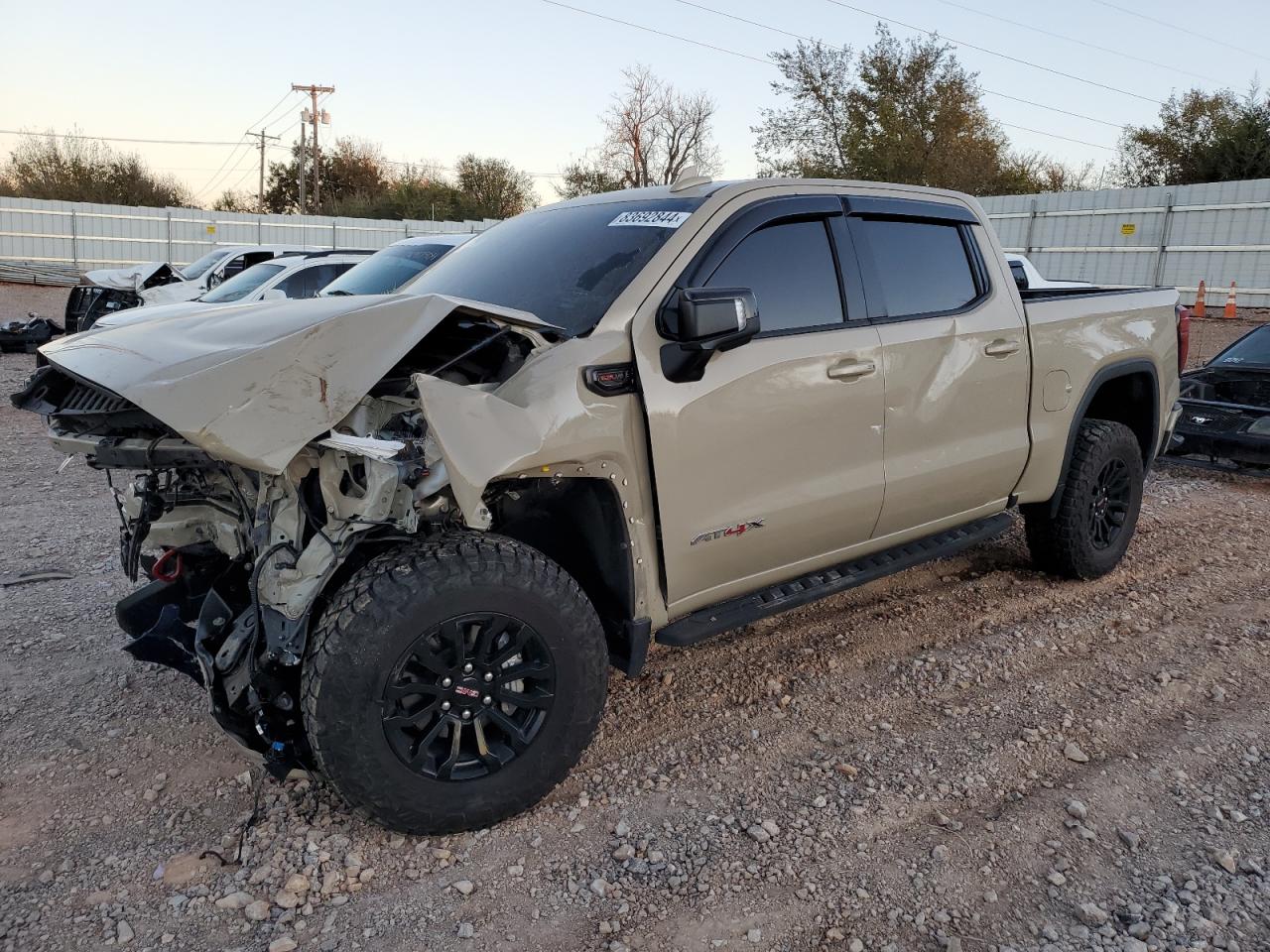 2022 GMC SIERRA K1500 AT4X VIN:3GTUUFEL2NG646493