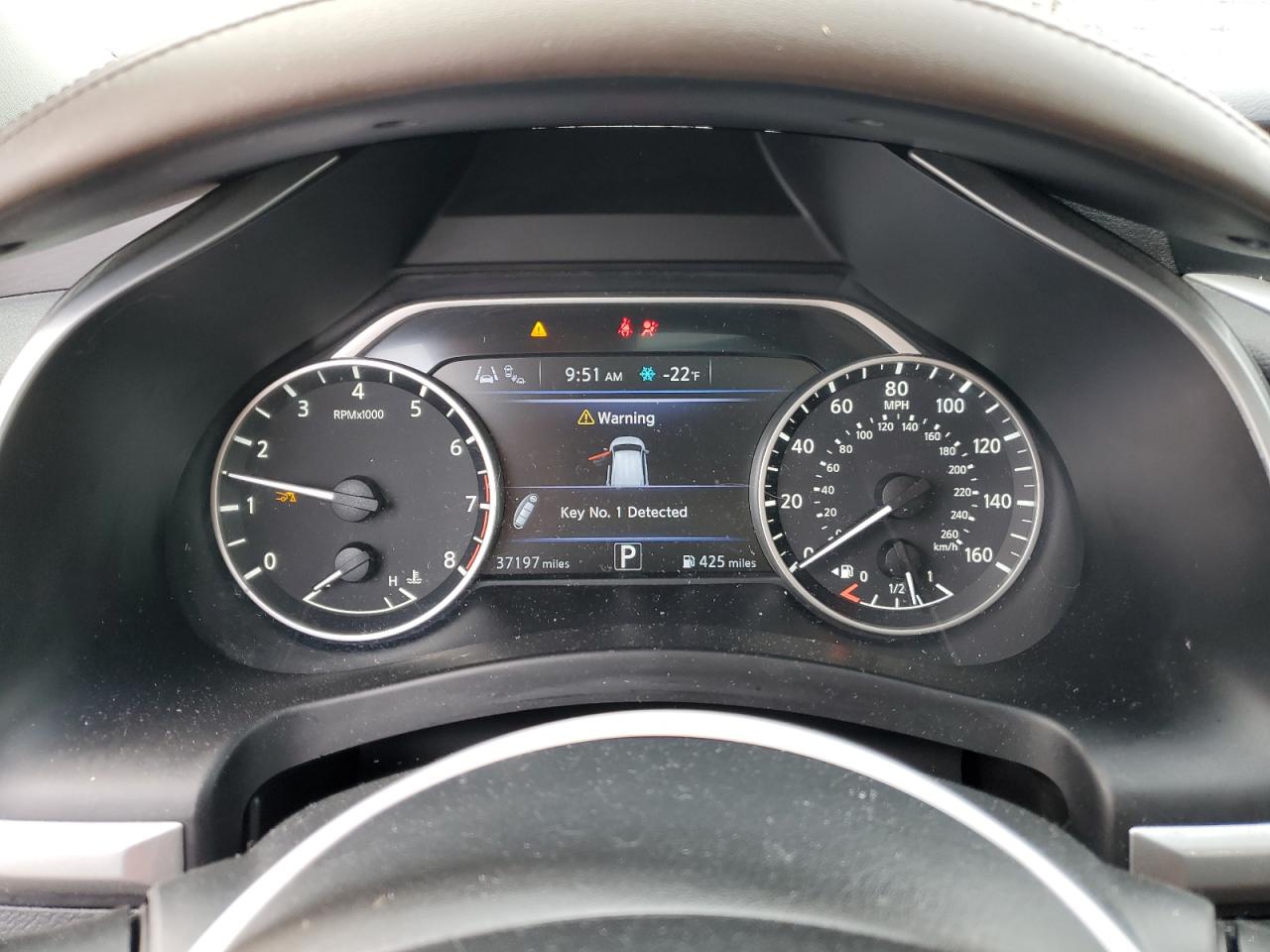 2022 NISSAN MURANO PLATINUM VIN:5N1AZ2DS3NC129109