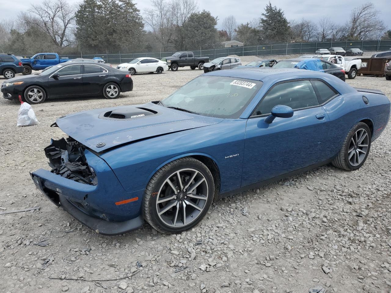 2022 DODGE CHALLENGER R/T VIN:2C3CDZBT9NH258263