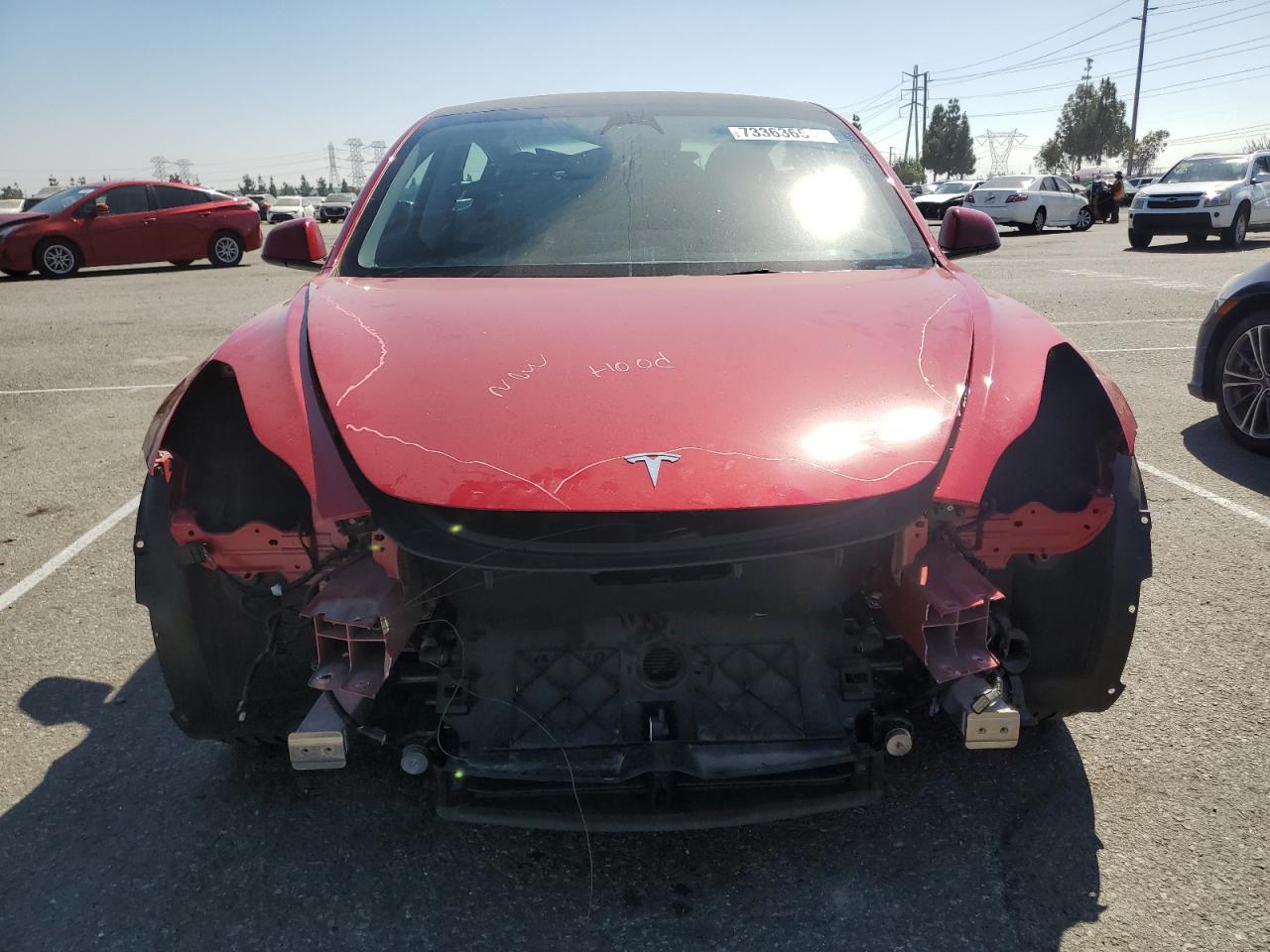 2023 TESLA MODEL 3  VIN:5YJ3E1EA3PF501837