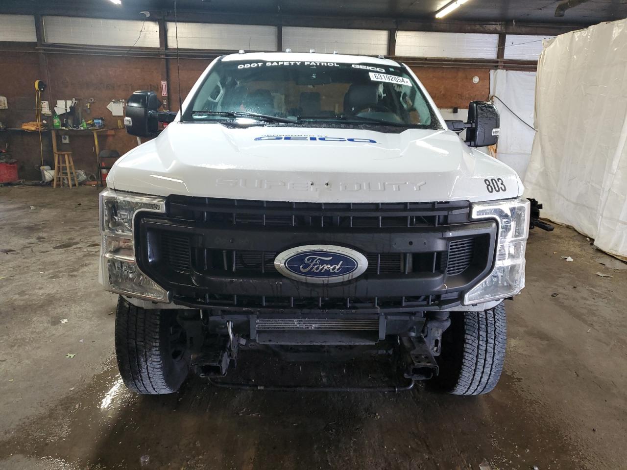 2022 FORD F250 SUPER DUTY VIN:1FT7X2B69NEF34082