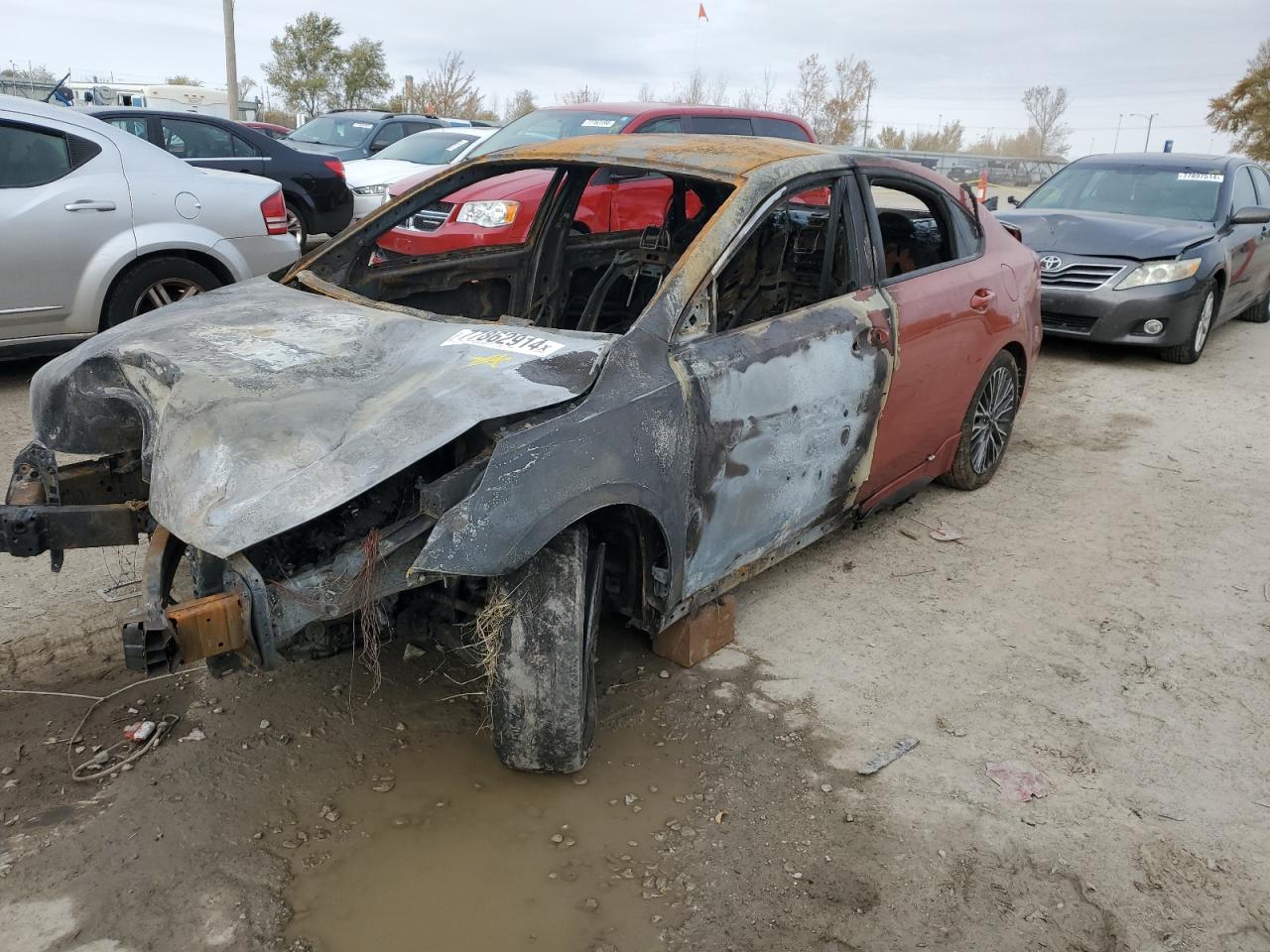 2022 KIA FORTE GT LINE VIN:3KPF54AD8NE432581