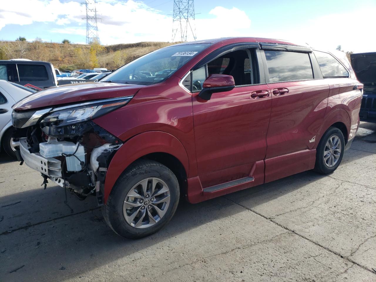 2022 TOYOTA SIENNA LE VIN:5TDKSKFC9NS071380