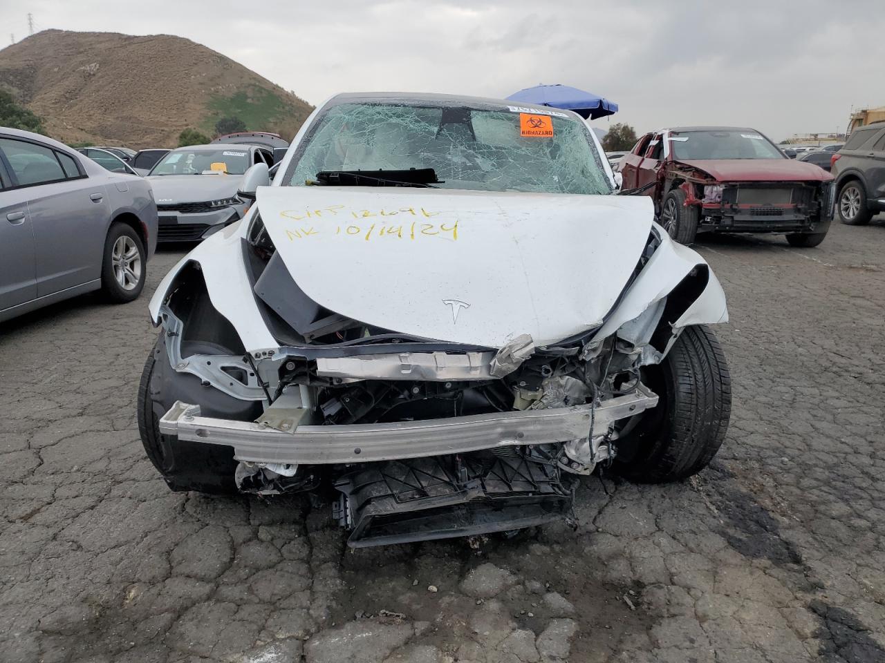 2022 TESLA MODEL Y  VIN:7SAYGDEFXNF350914