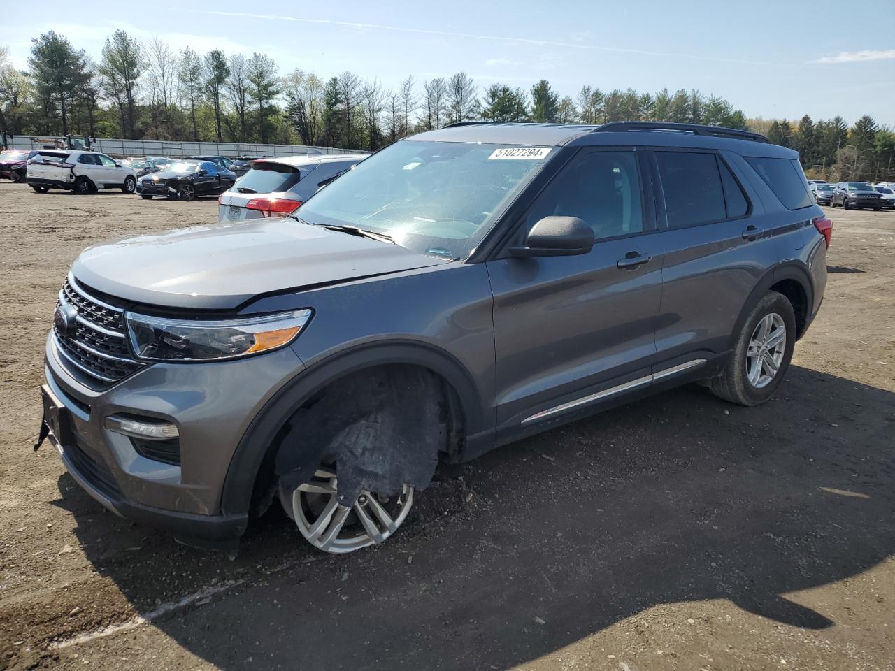 2022 FORD EXPLORER XLT VIN:1FMSK8DHXNGA30604