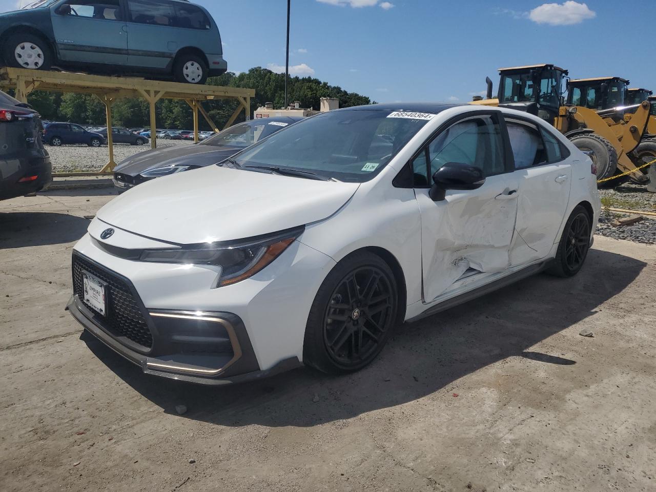 2022 TOYOTA COROLLA XSE VIN:5YFT4MCE7NP103347