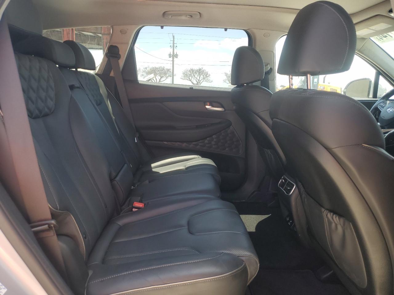 2022 HYUNDAI SANTA FE BLUE VIN:KM8S2DA10NU045338