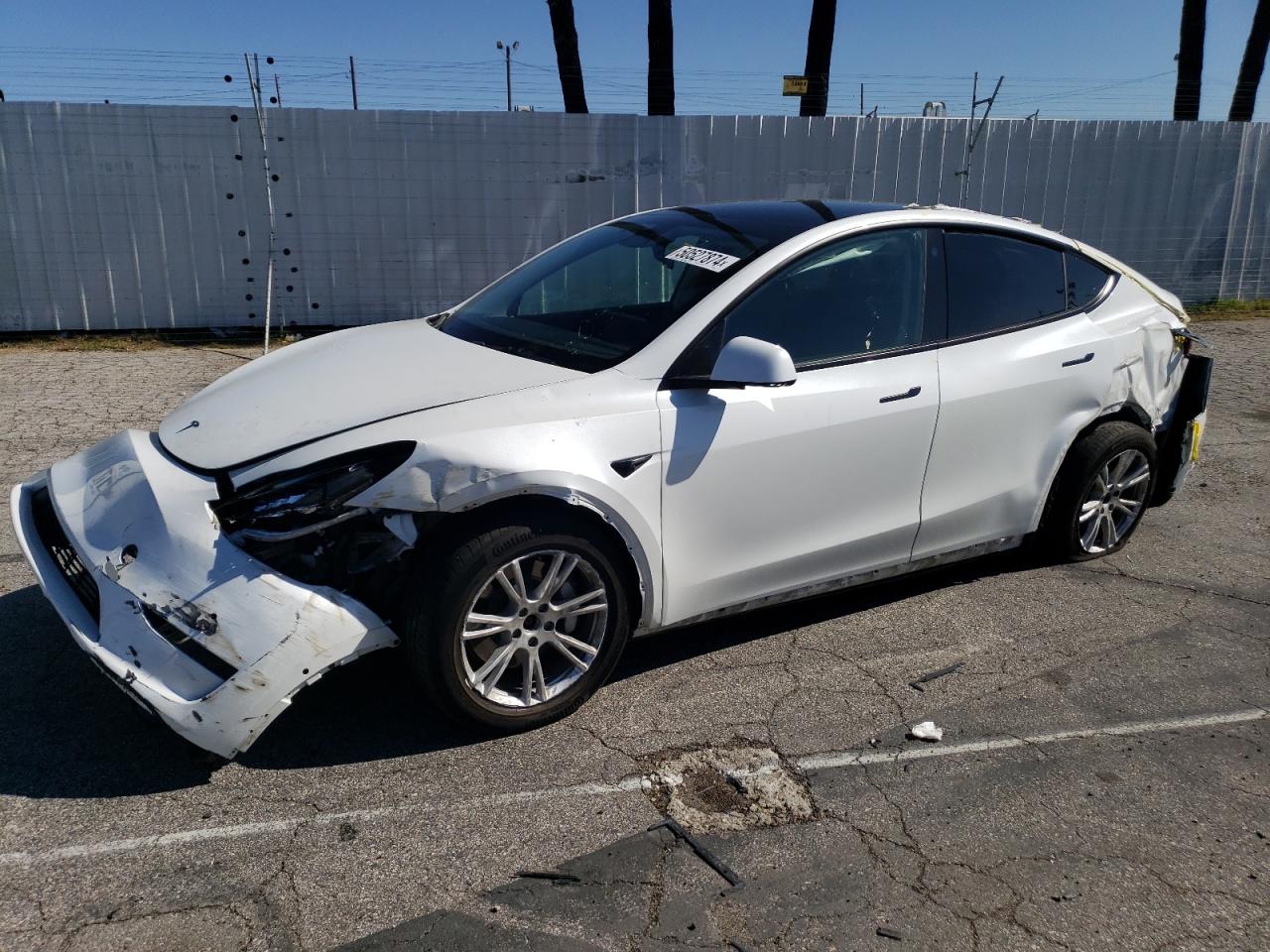 2022 TESLA MODEL Y  VIN:7SAYGDEE6NF441413