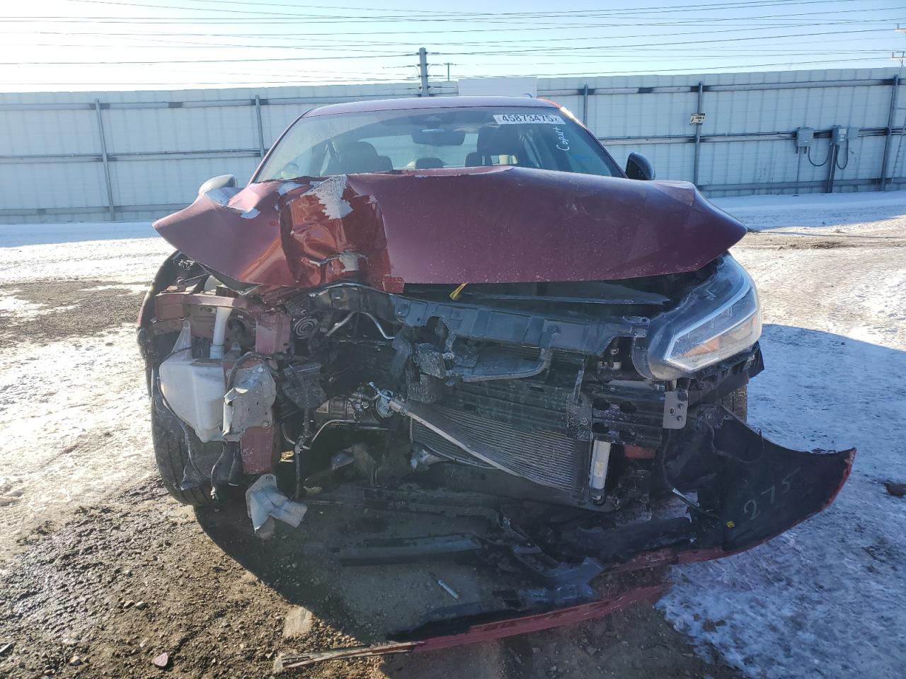 2022 NISSAN SENTRA SR VIN:3N1AB8DV1NY300388