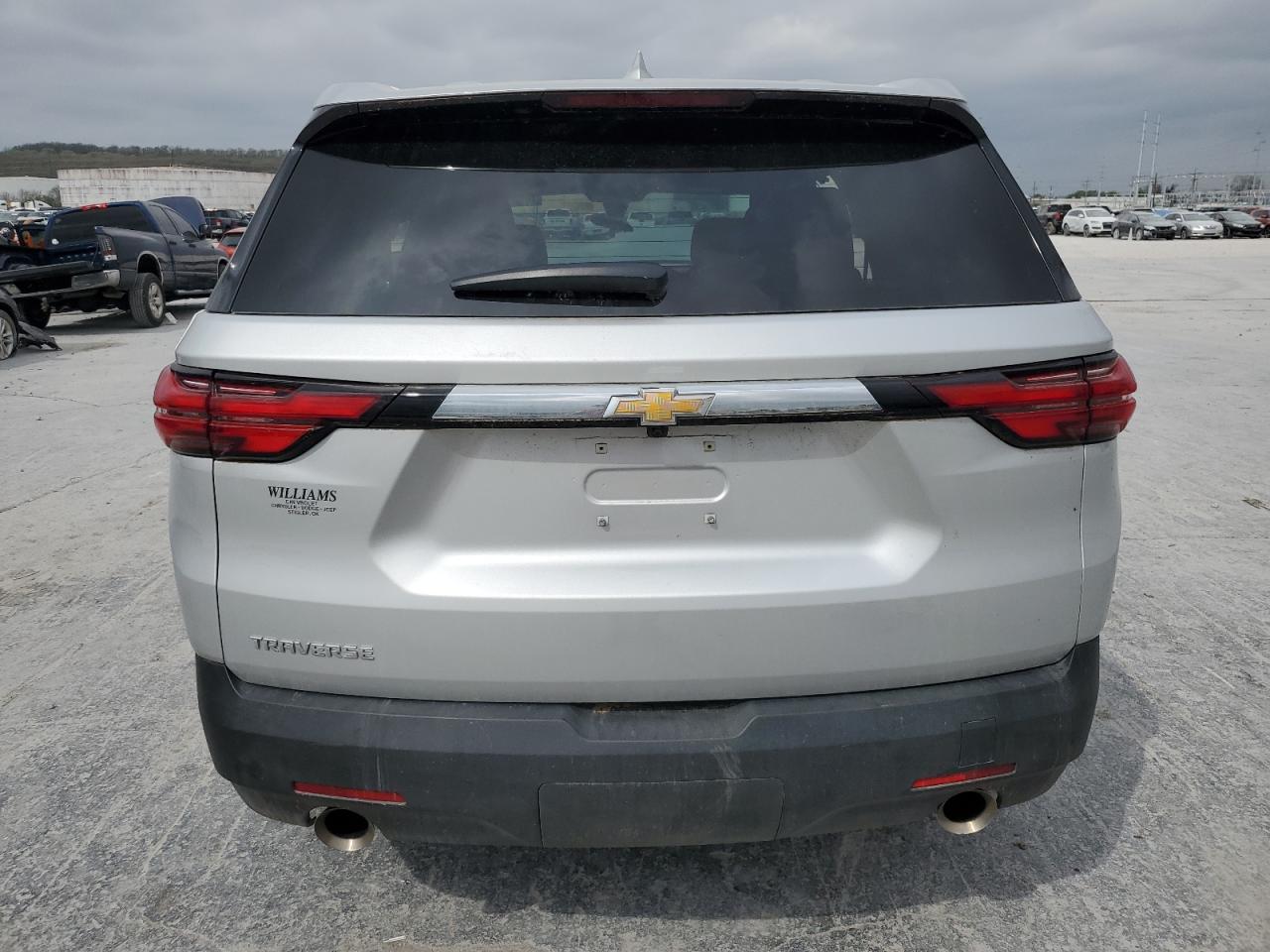 2022 CHEVROLET TRAVERSE LS VIN:1GNERFKWXNJ117044