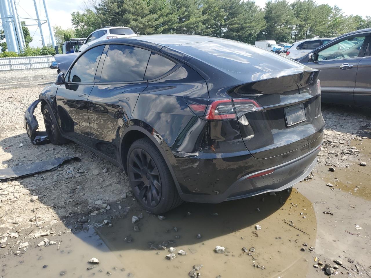 2022 TESLA MODEL Y  VIN:7SAYGDEE2NA013657