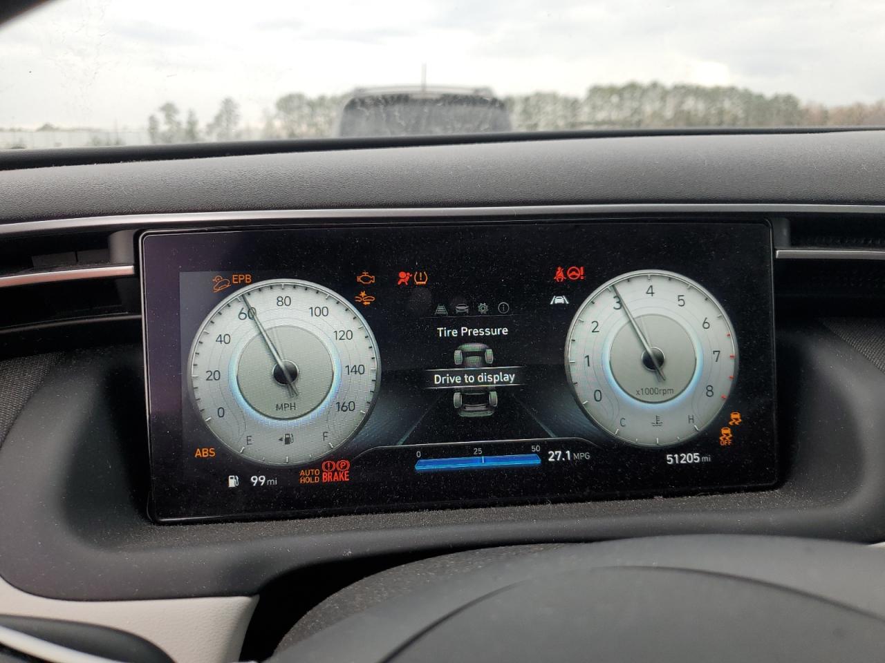 2022 HYUNDAI TUCSON SEL VIN:5NMJF3AE9NH070876
