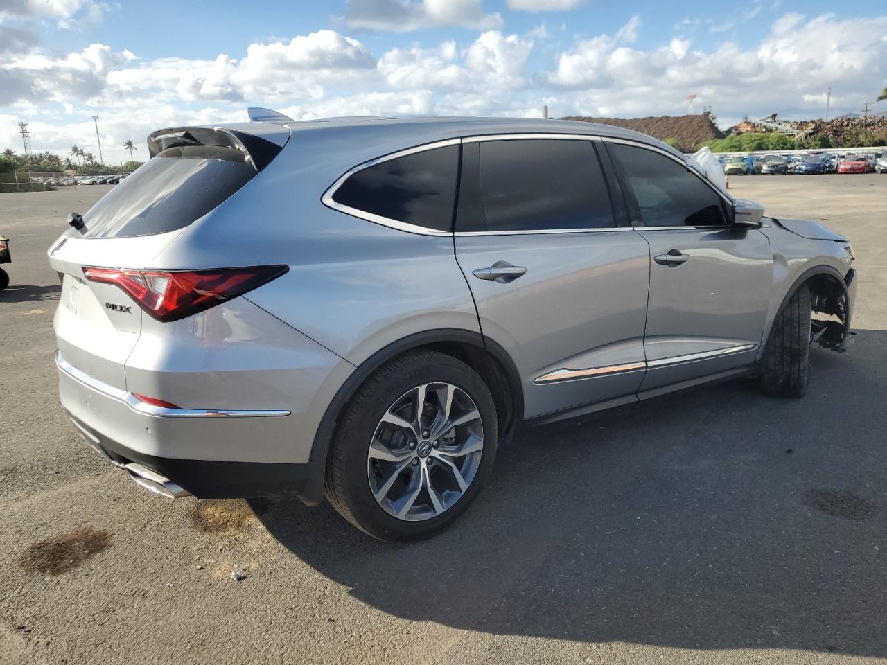 2022 ACURA MDX TECHNOLOGY VIN:5J8YD9H49NL007619