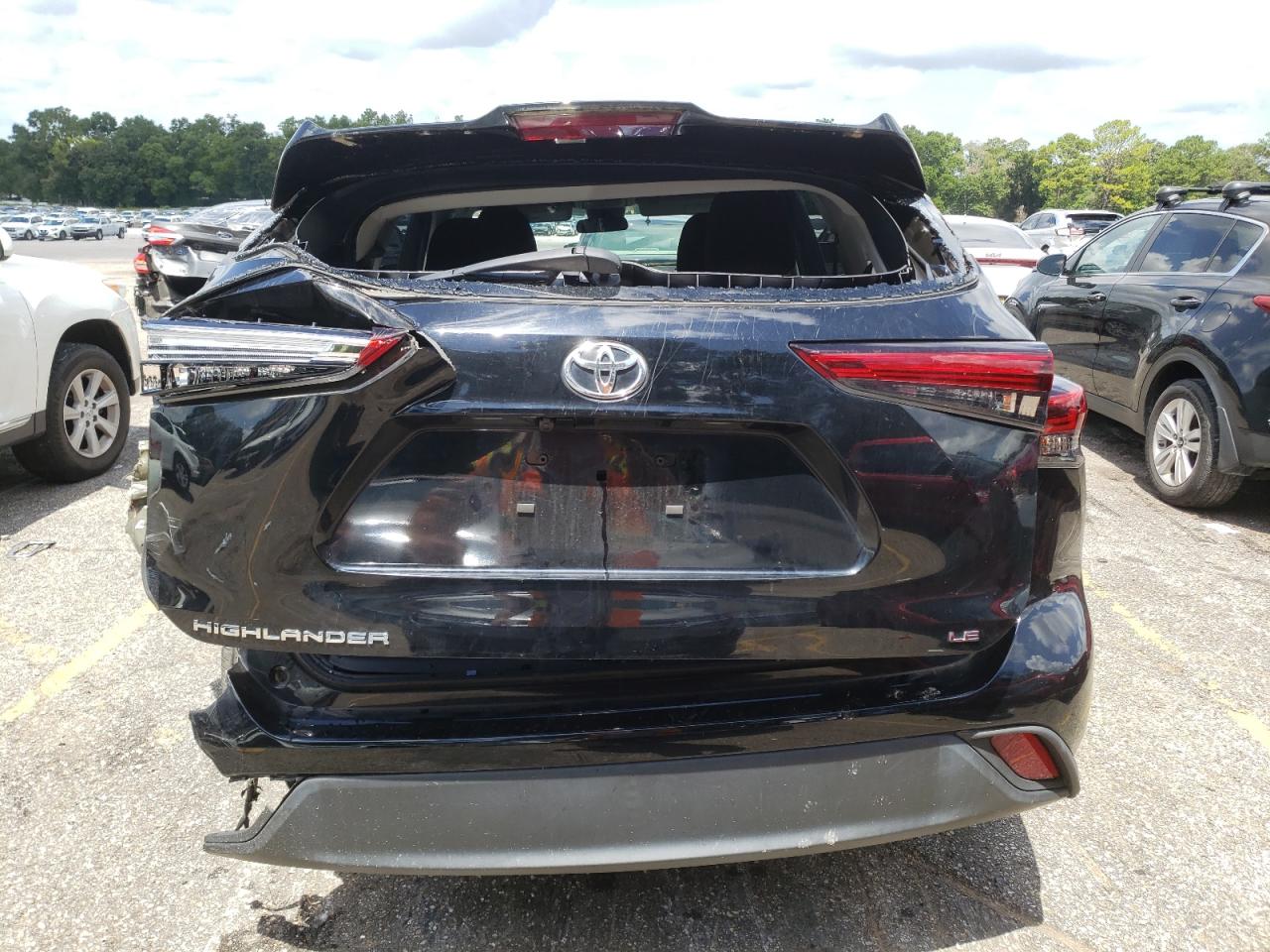 2022 TOYOTA HIGHLANDER L VIN:5TDZZRAH5NS544195