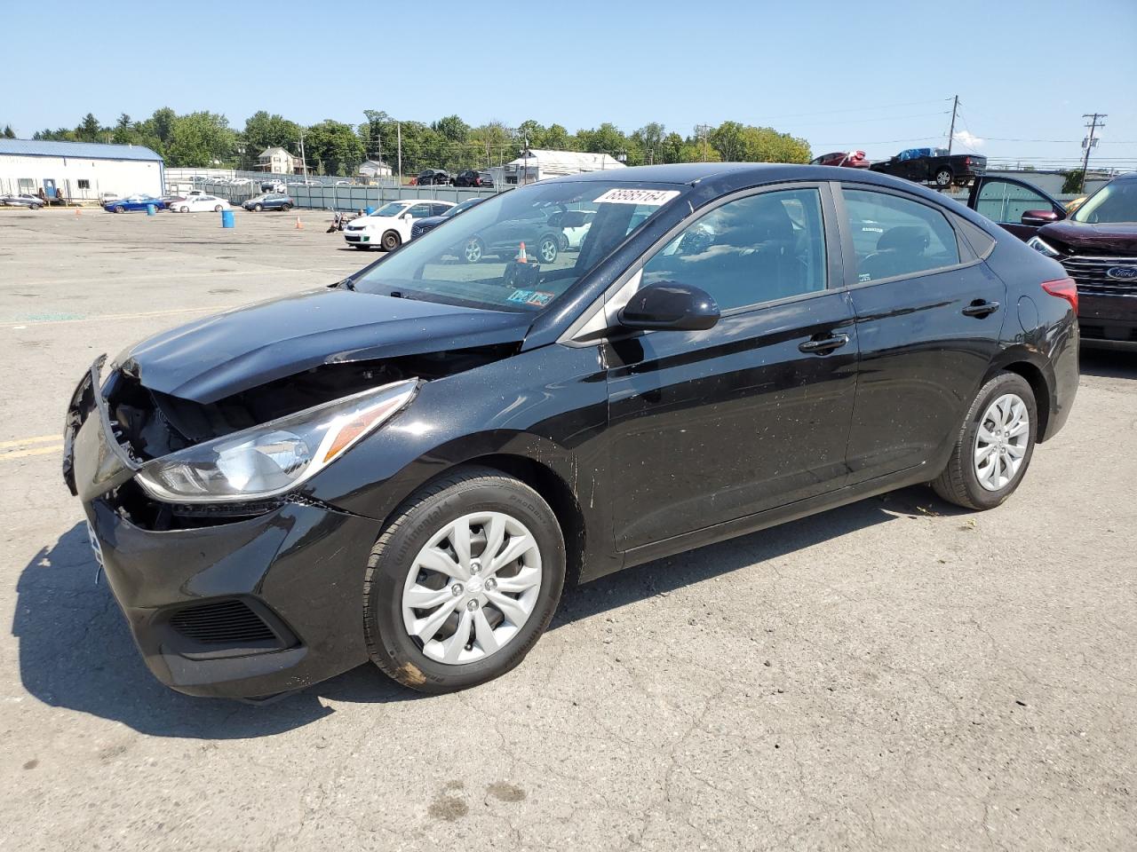 2022 HYUNDAI ACCENT SE VIN:3KPC24A61NE179567