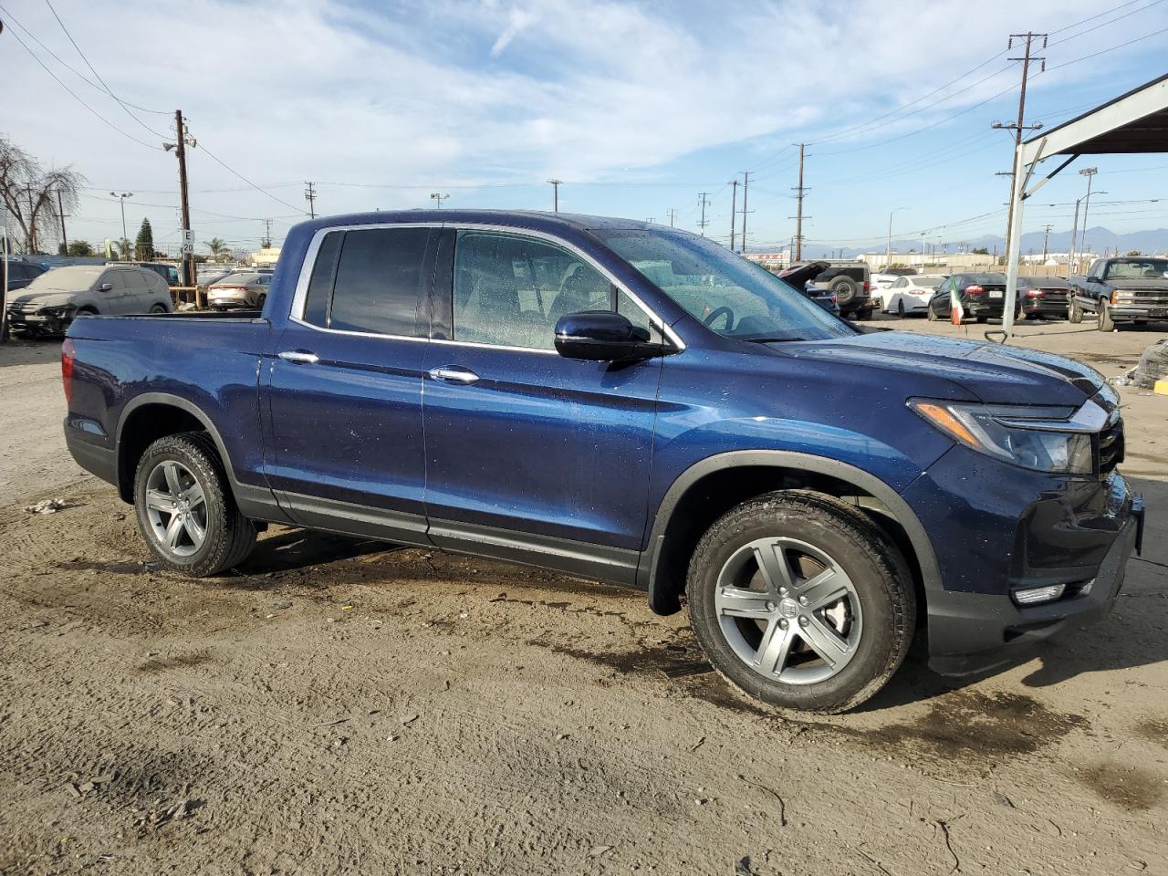 2023 HONDA RIDGELINE RTL-E VIN:5FPYK3F74PB039311