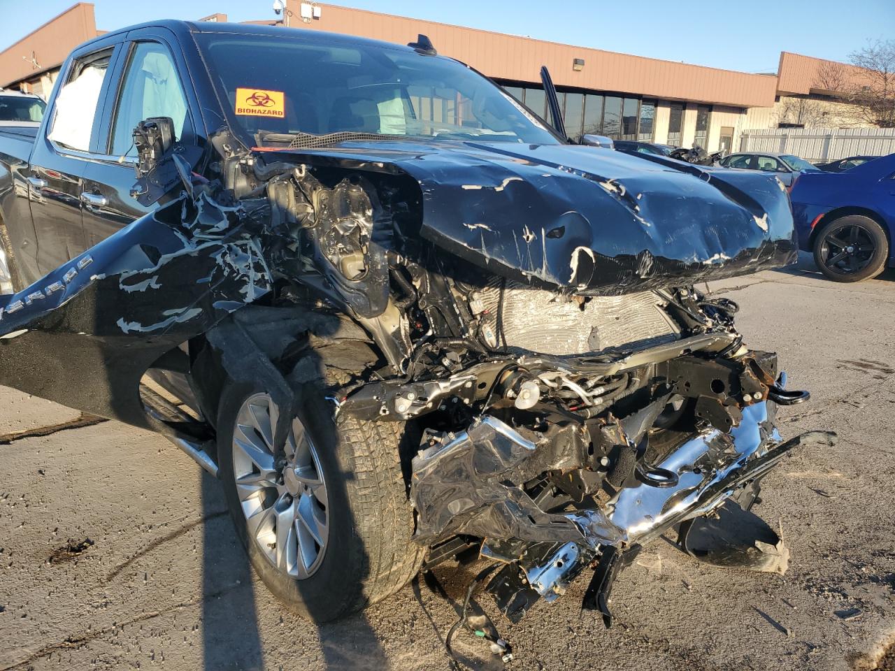 2022 CHEVROLET SILVERADO LTD K1500 LTZ VIN:3GCUYGEL6NG101181