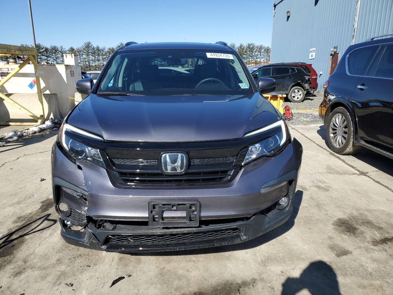 2022 HONDA PILOT SE VIN:5FNYF6H22NB092683
