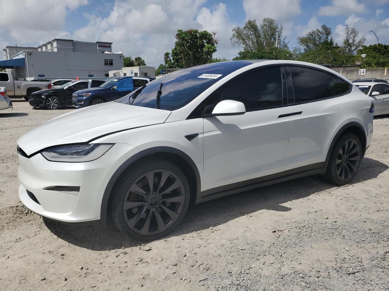 2022 TESLA MODEL X  VIN:7SAXCBE58NF328817