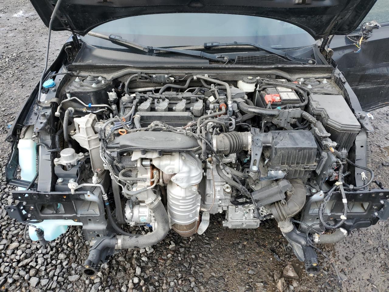 2022 HONDA CIVIC EX VIN:JHMFE1F79NX005393