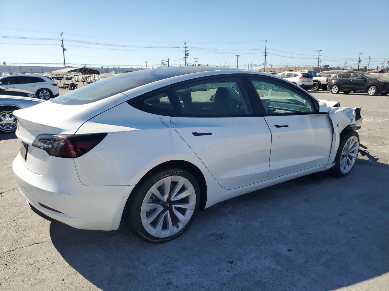 2022 TESLA MODEL 3  VIN:5YJ3E1EA6NF294213