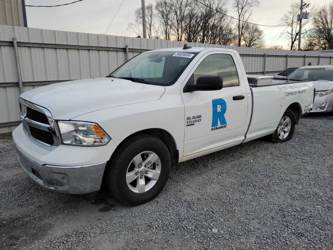 2022 RAM 1500 CLASSIC TRADESMAN VIN:3C6JR6DG4NG283937