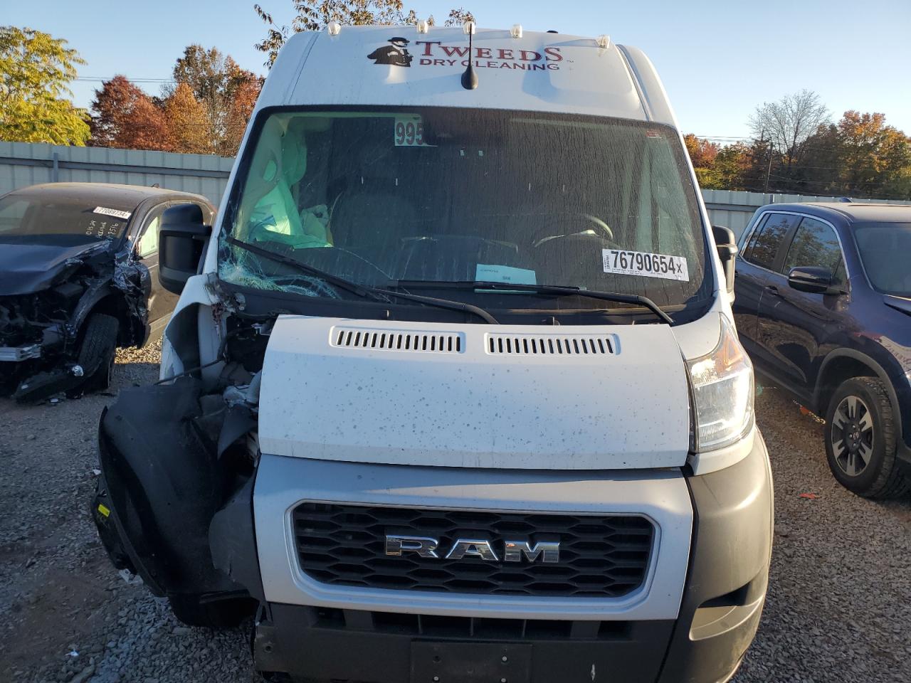 2022 RAM PROMASTER 2500 2500 HIGH VIN:3C6LRVCG2NE131056