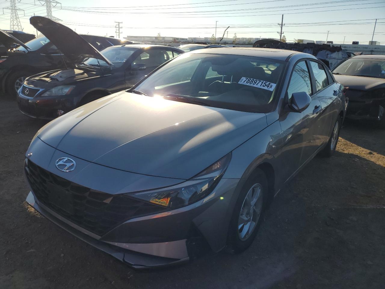 2023 HYUNDAI ELANTRA SE VIN:KMHLL4AG6PU548817
