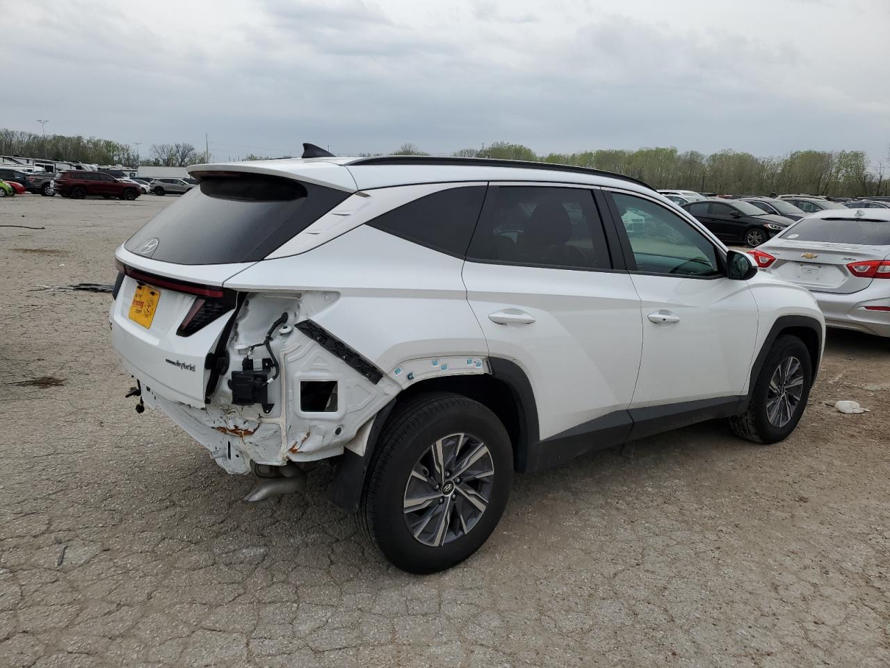 2022 HYUNDAI TUCSON BLUE VIN:KM8JBCA14NU042948