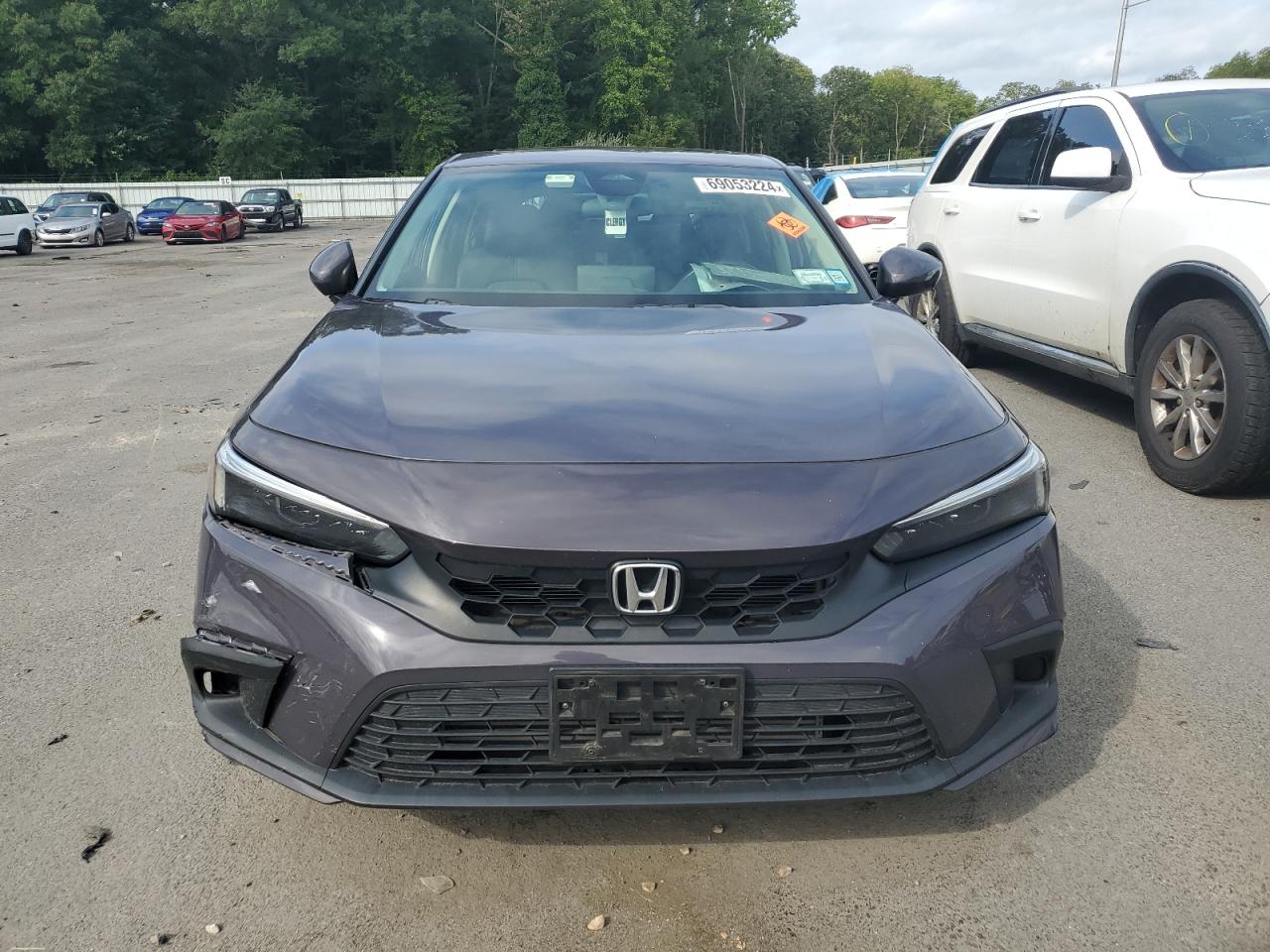 2022 HONDA CIVIC EXL VIN:19XFL1H79NE016317