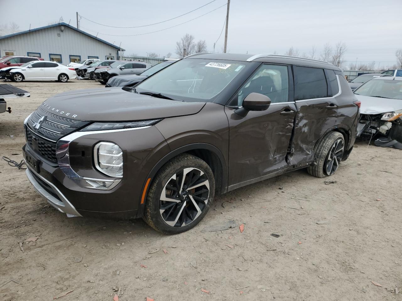 2022 MITSUBISHI OUTLANDER SEL VIN:JA4J4VA81NZ074115