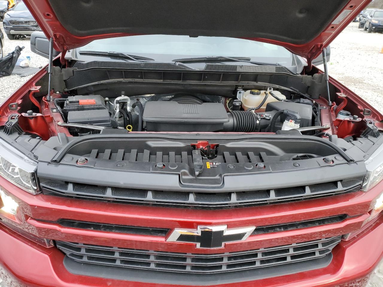 2022 CHEVROLET SILVERADO LTD K1500 RST VIN:3GCUYEED1NG114983