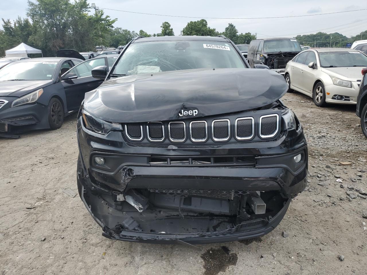 2022 JEEP COMPASS LATITUDE VIN:3C4NJDBB4NT208241