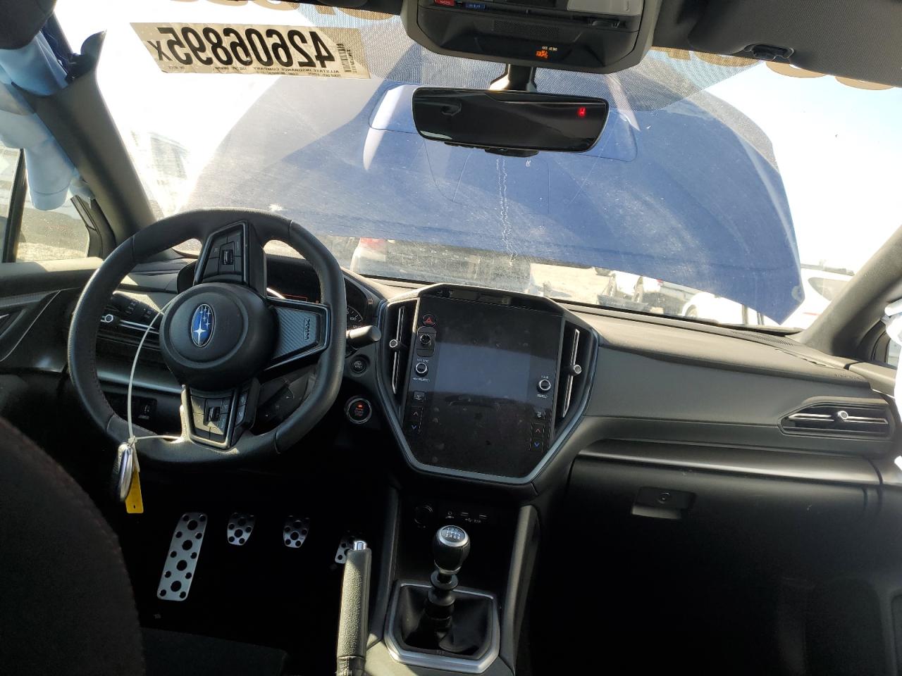 2022 SUBARU WRX PREMIUM VIN:JF1VBAF61N9007128