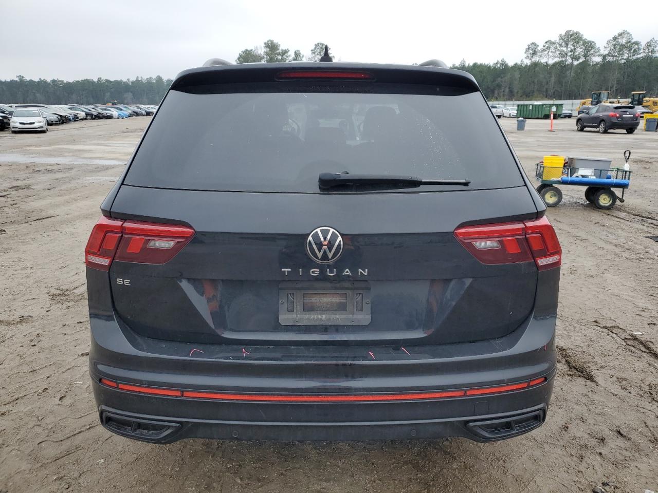 2022 VOLKSWAGEN TIGUAN SE R-LINE BLACK VIN:3VVCB7AX1NM033977