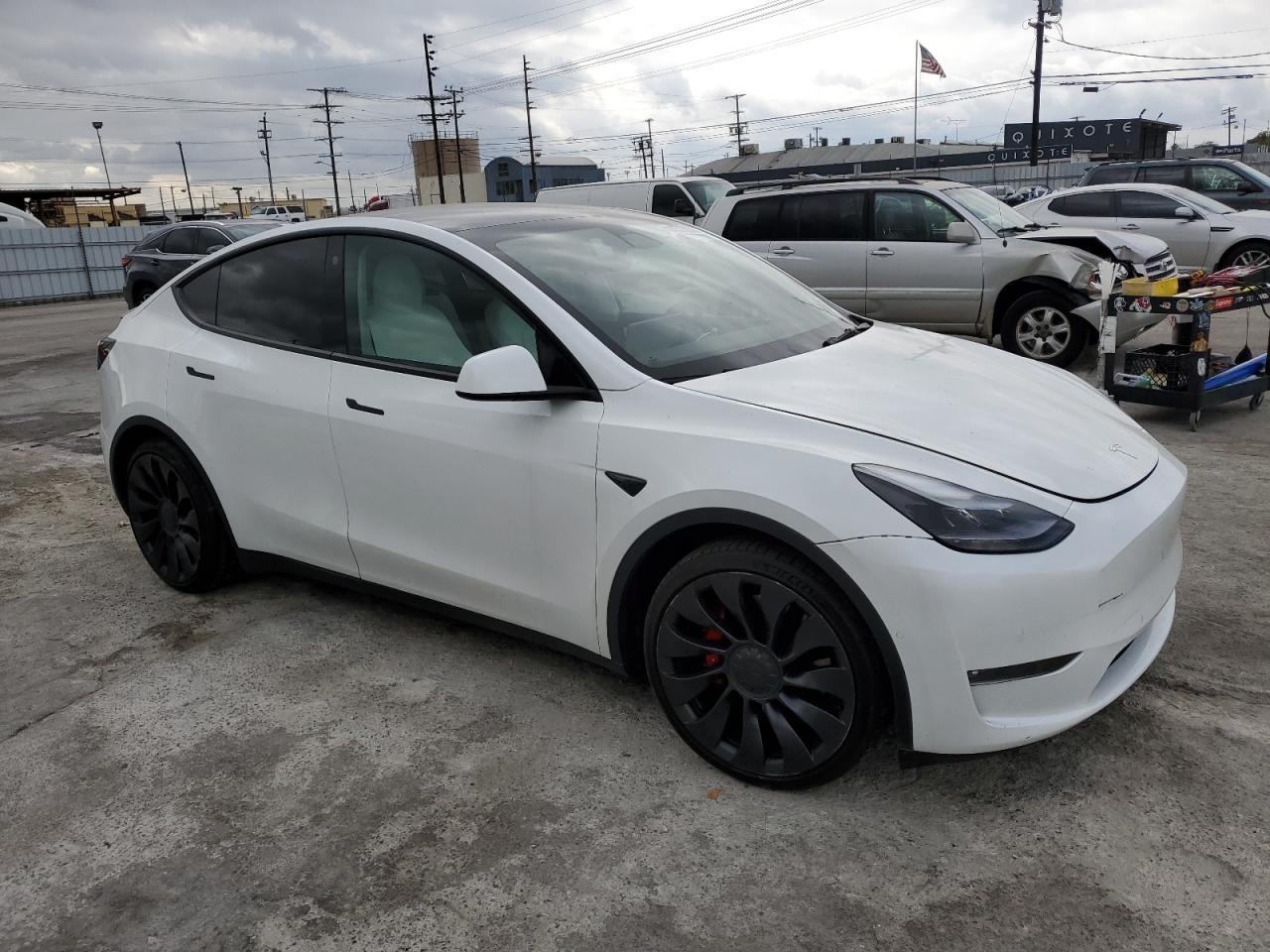 2022 TESLA MODEL Y  VIN:7SAYGDEF8NF416361